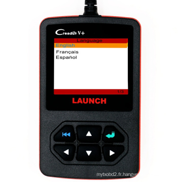 Lancement Creader V + Code Obdii Scanner mise à jour en ligne